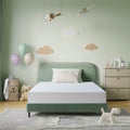 Black 8 inch Twin Size Gel Memory Foam Mattress X2736