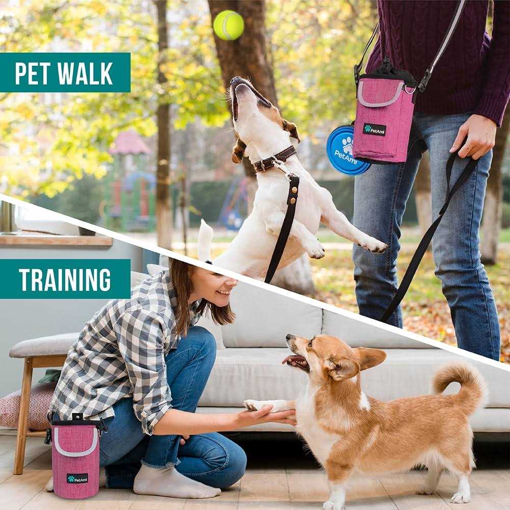 Large Dog Treat Pouch with Pocket A91854