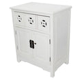 White 1 Drawer 2 Doors Accent Cabinet K1930