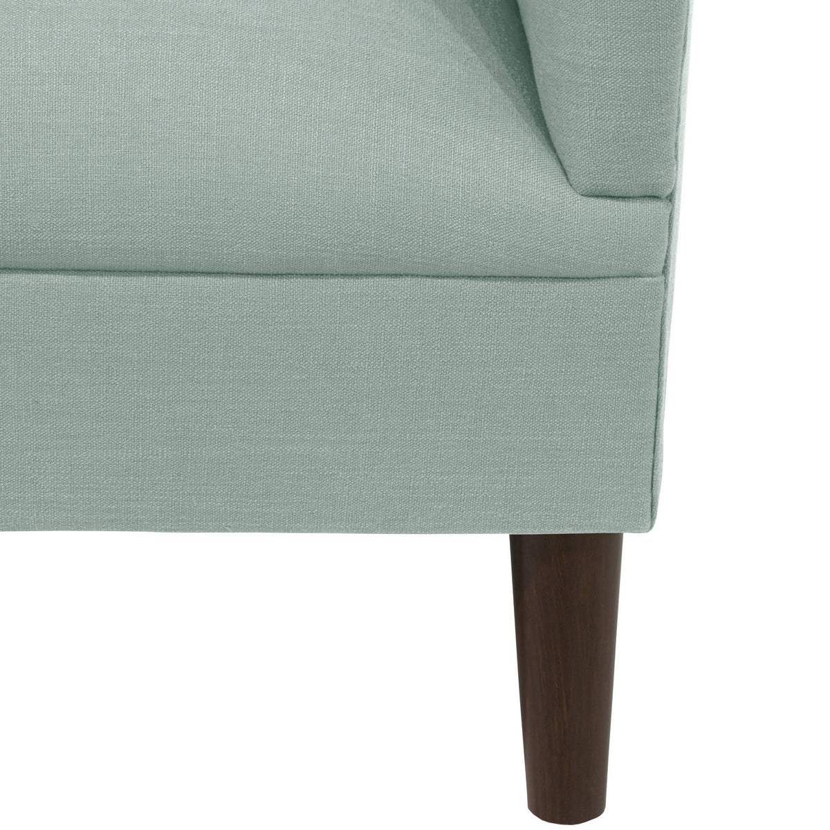 Upholstered Tub Chair Linen Seaglass F106109