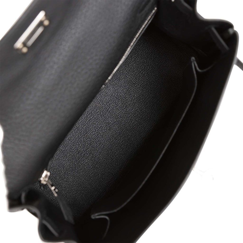 Black Togo Leather Bag C3159