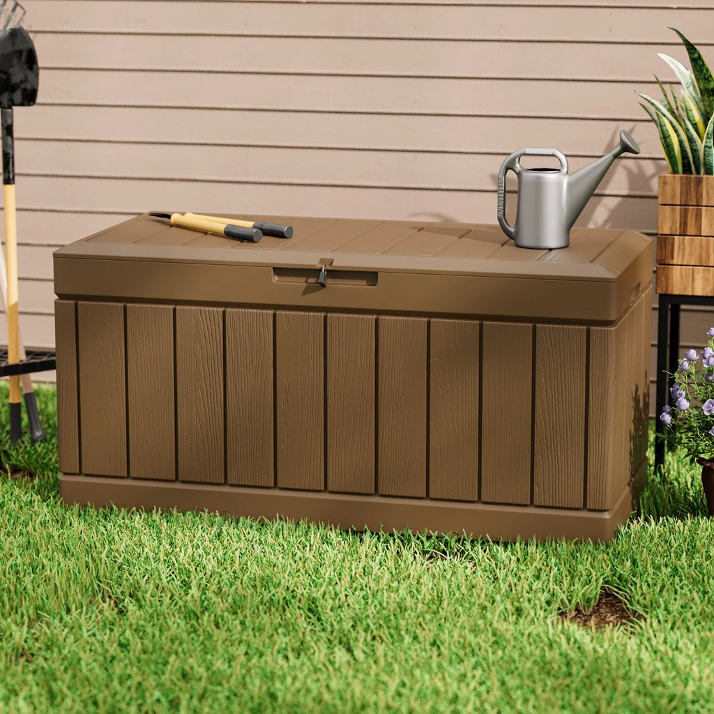 82 Gallon Resin Lockable Deck Box K458993