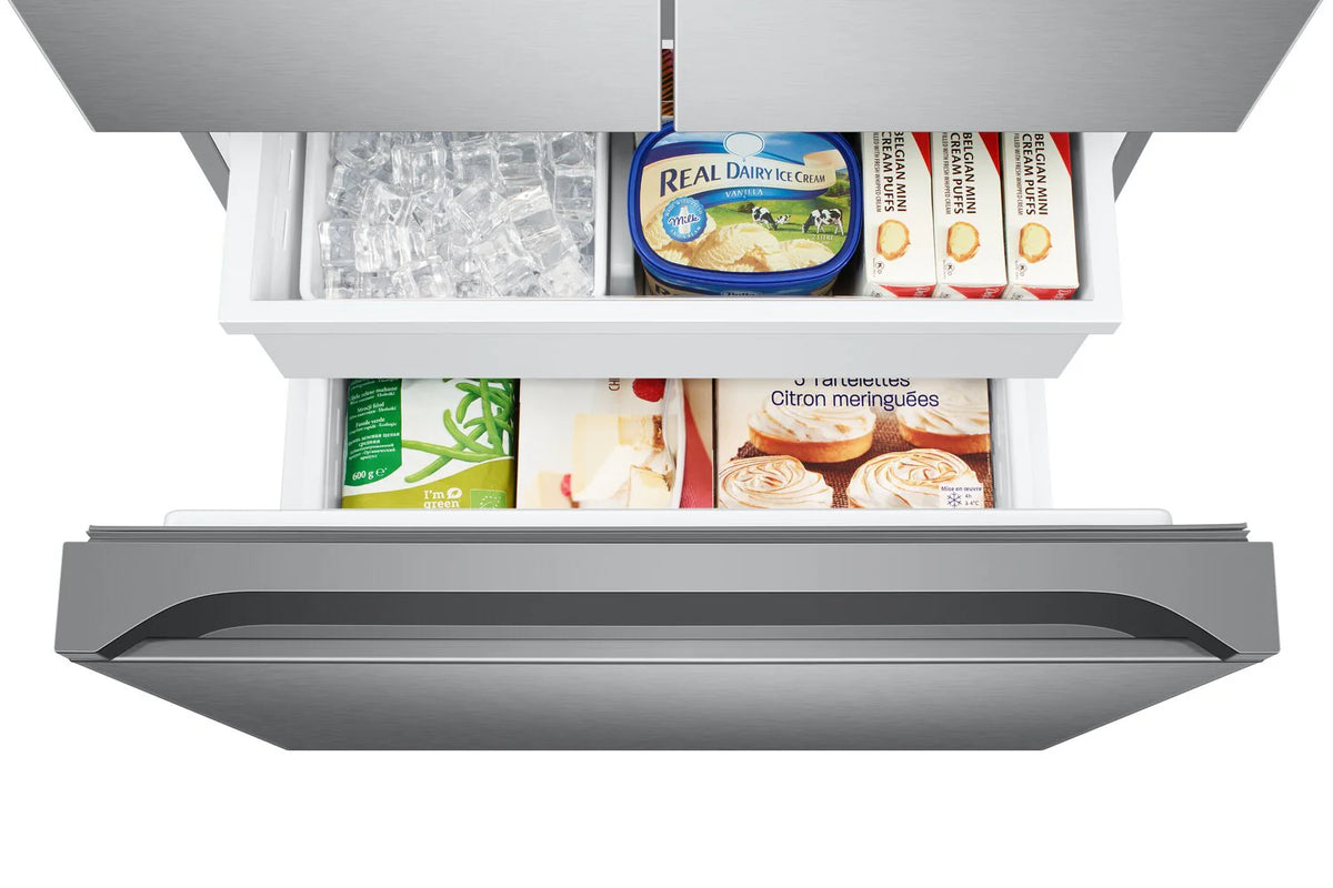 33 in. 17.5 cu. ft. Stainless Steel French Door Refrigerator W132206
