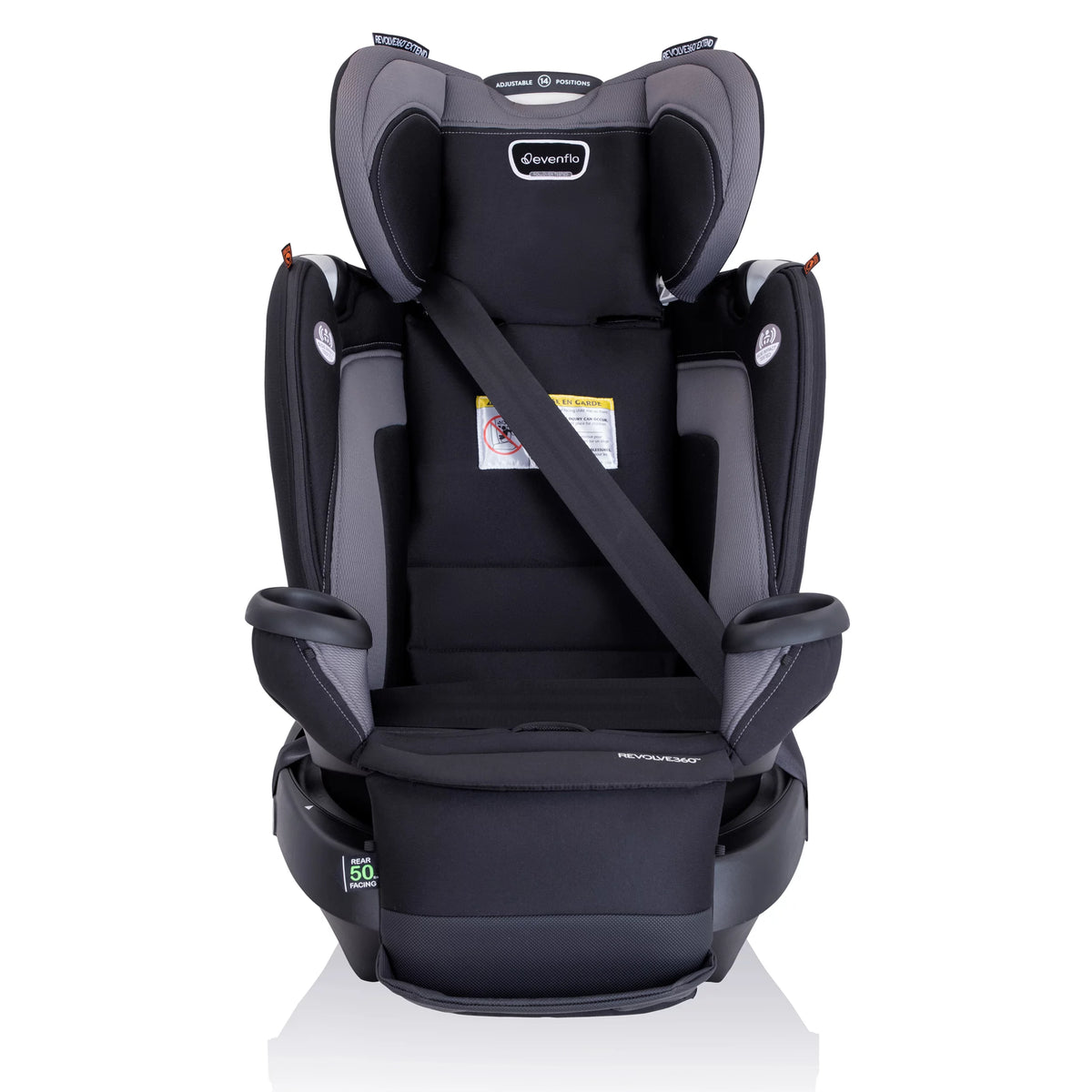 All-in-One Rotational Car Seat with Quick Clean Cover E157
