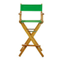 30" Director's Chair Honey Oak Frame Green Canvas S71336
