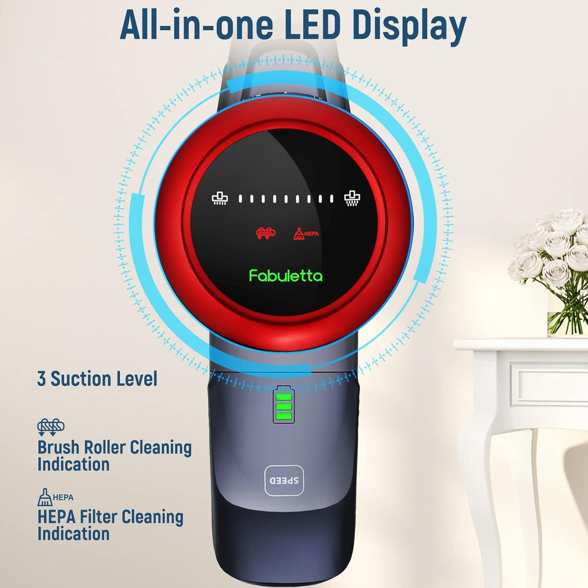 10-in-1 Cordless Stick Vacuum Cleaner P543125