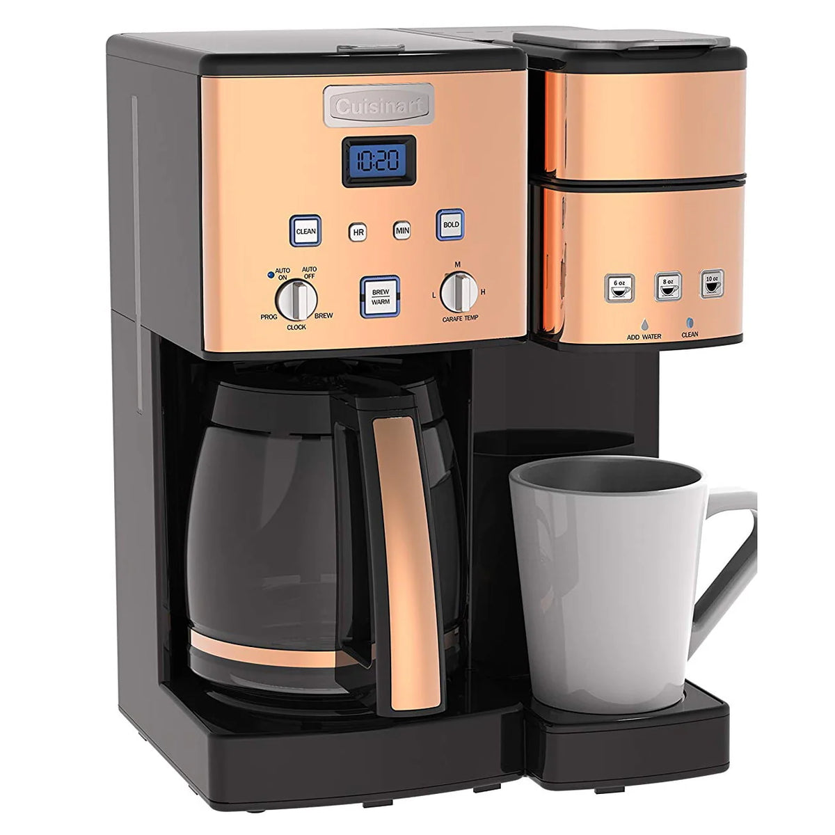 12 Cup Coffeemaker and Single-Serve Brewer J163