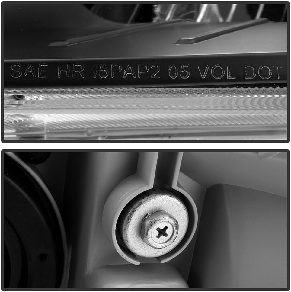 Black Headlights Driver + Passenger Side H990307