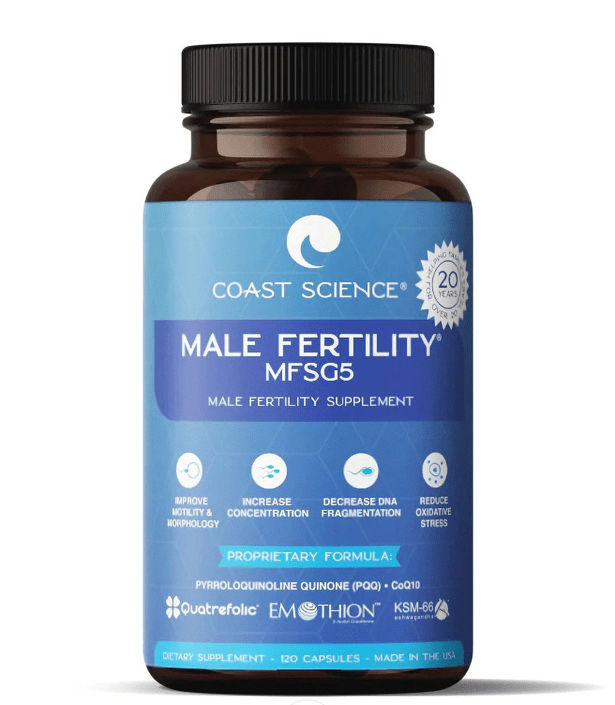 Male Fertility Supplement 120 capsules R867802