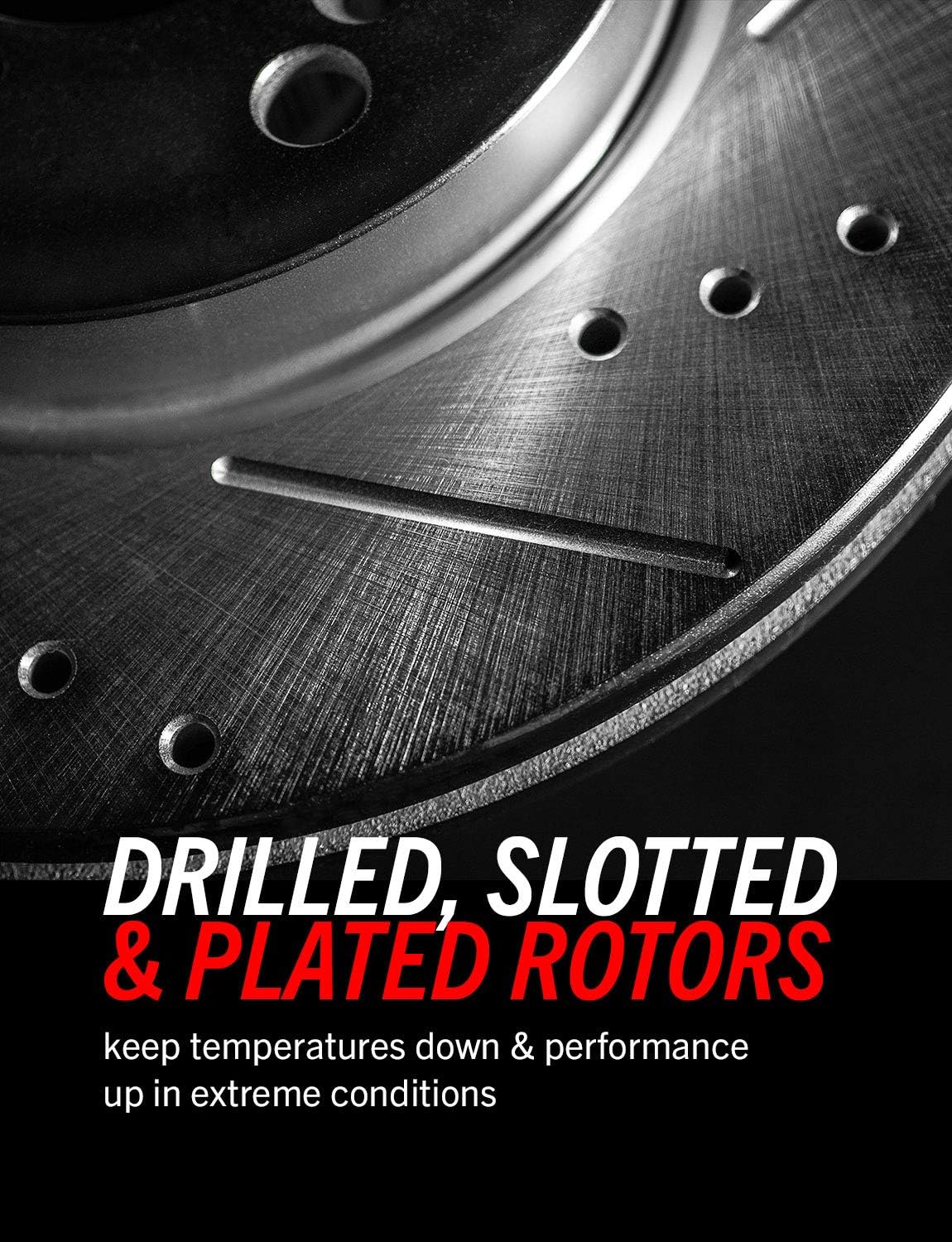 Rear Z36 Truck & Tow Carbon Fiber Ceramic Brake Kit Z222
