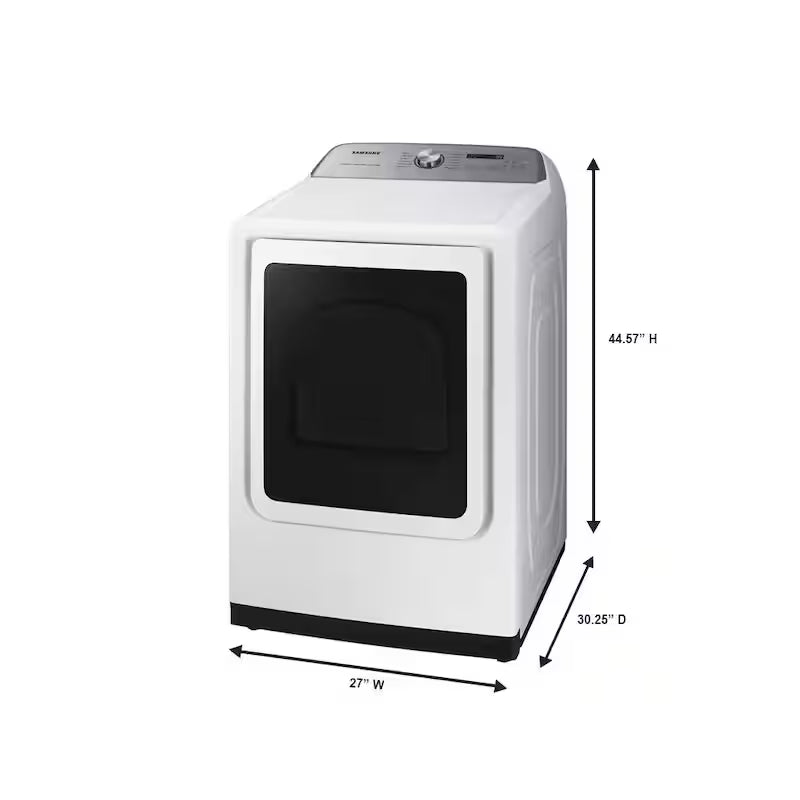 7.4 cu. ft. Vented Electric Dryer with Steam Sanitize in White P331159