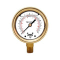 Brass Case Pressure Gauges N8569
