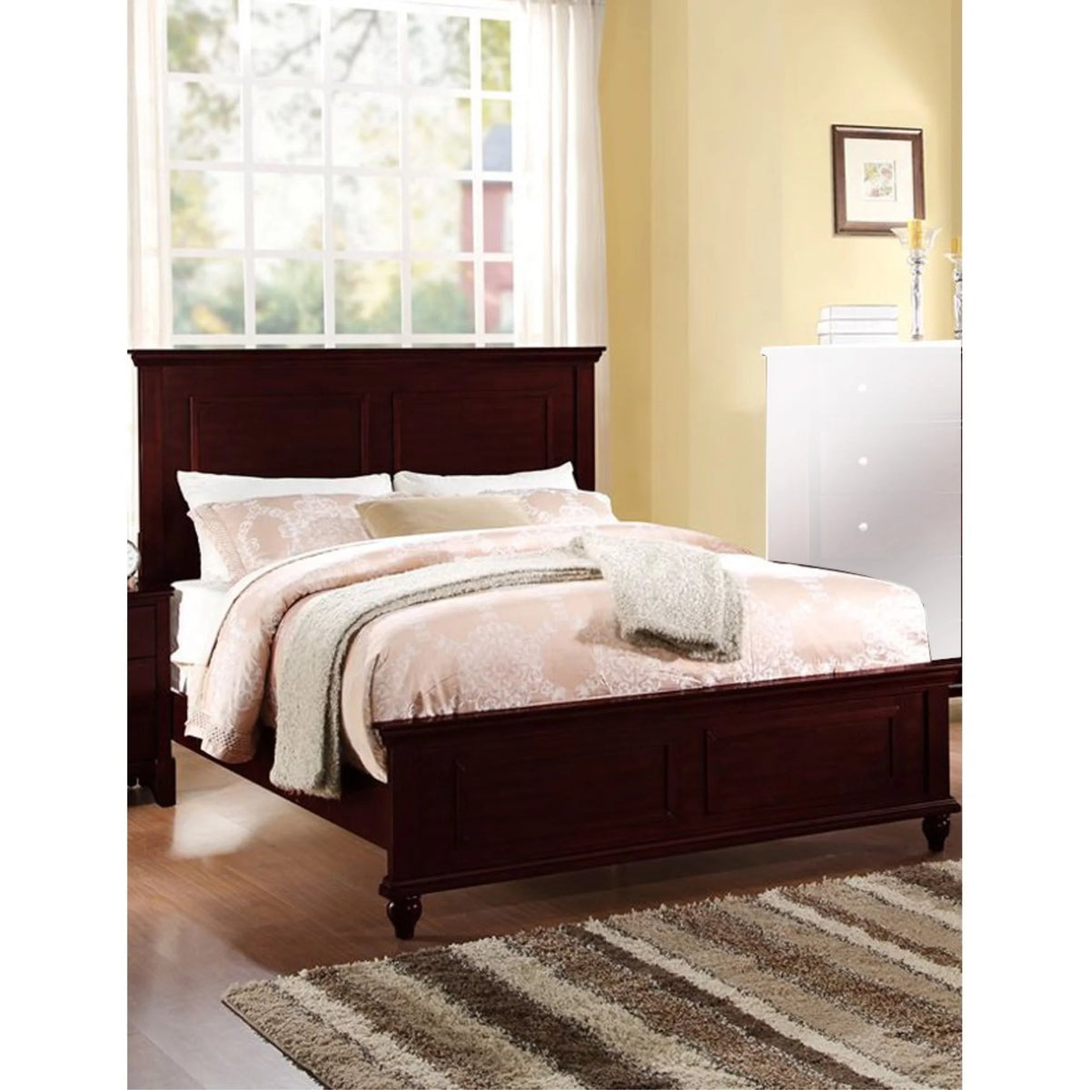 Wooden California King Bed W9740