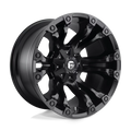 15X8 5X114.3/5X120.65 Matte Black Wheel Z919