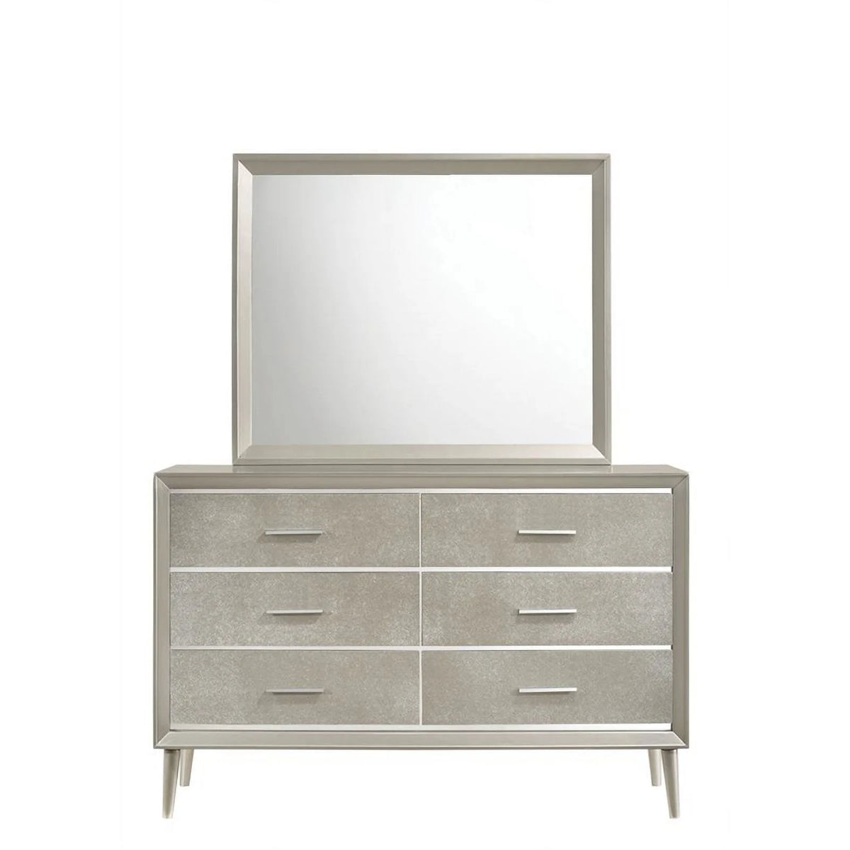 5 Piece Wood Queen Panel Bedroom Set M147