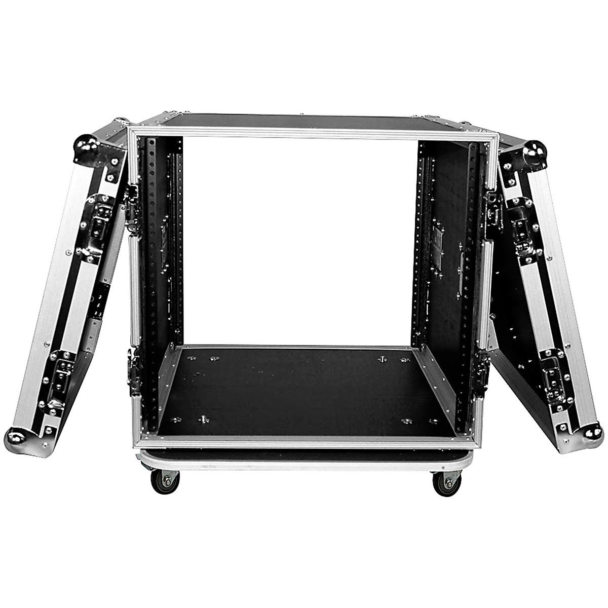 10U Amp Rack Mount Flight Case with Casters Y758688