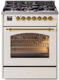 Antique White Dual Fuel Propane Gas Range G87447