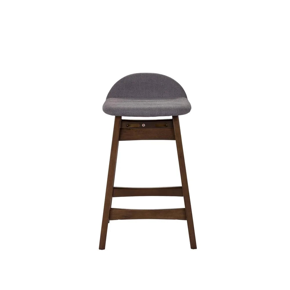Grey Counter Chair Set of 2 X1828