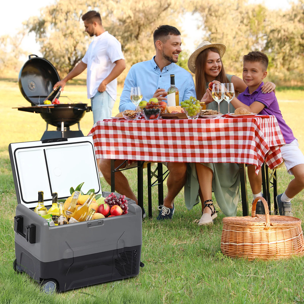 37QT Portable Dual Zone Car Refrigerator P28488