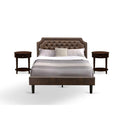 3 Pieces Wood Queen Bedroom Set V513086