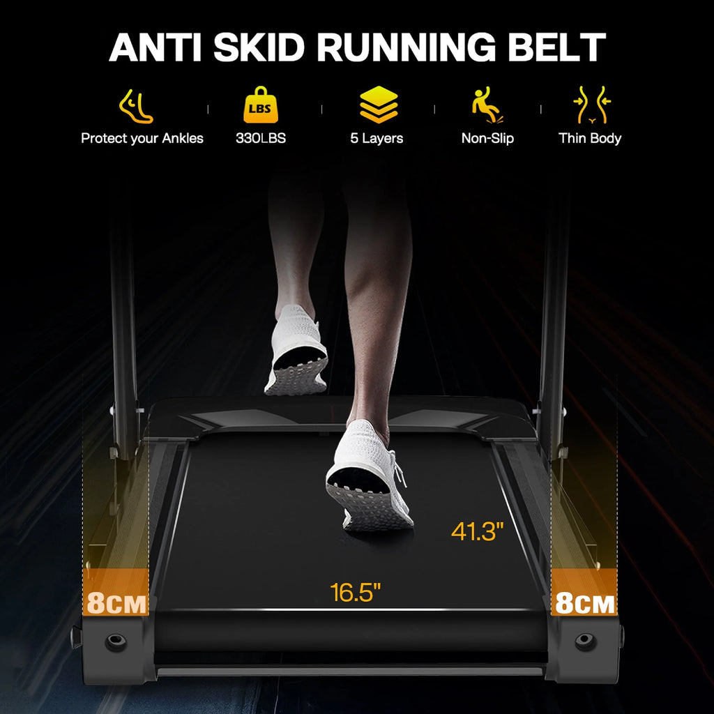 Folding Treadmill with Incline, 3.5 HP H42191