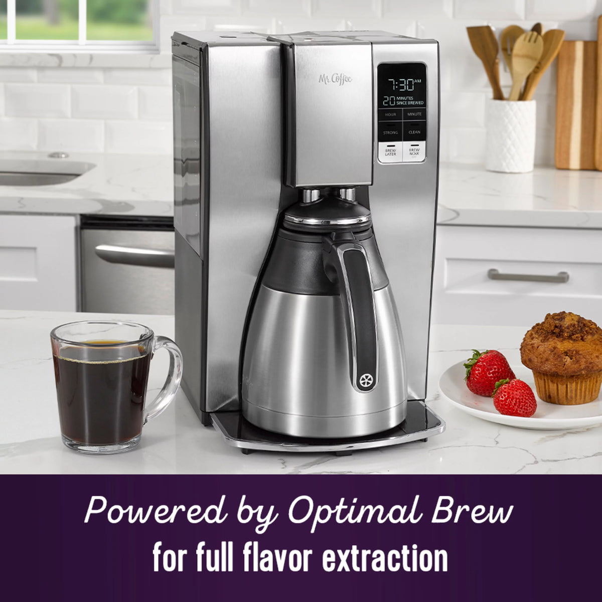 10 Cup Programmable Coffee Maker V7388