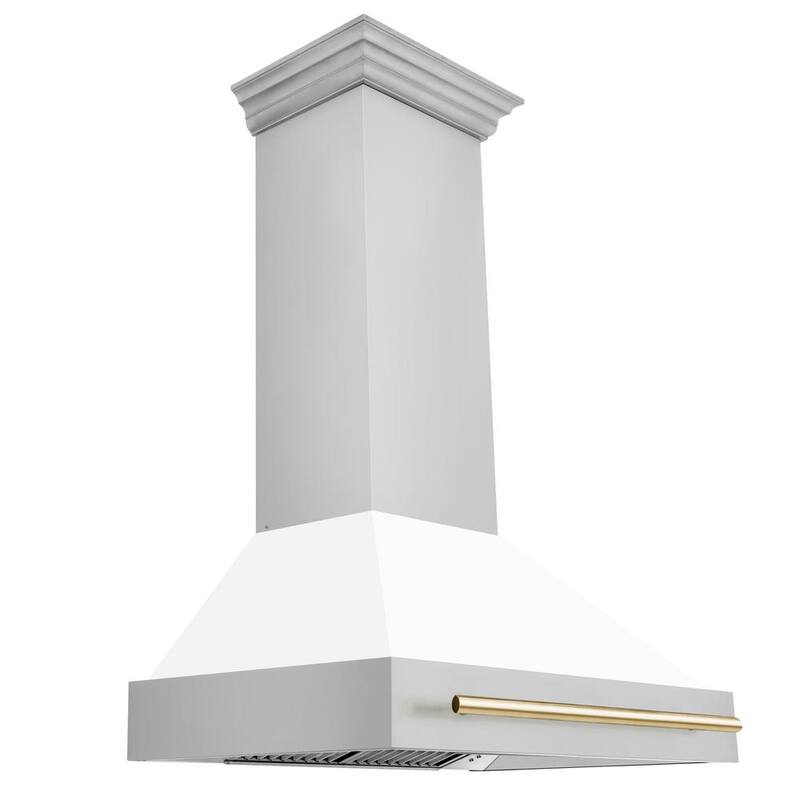 36 in. 700 CFM Ducted Wall Mount Range Hood in Stainless Steel T831852