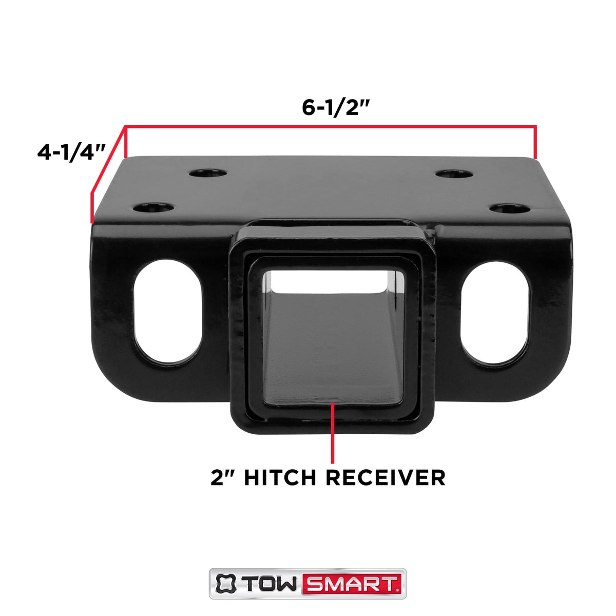 Class II Step Bumper Receiver Hitch 2 Receiver Opening, Black K246
