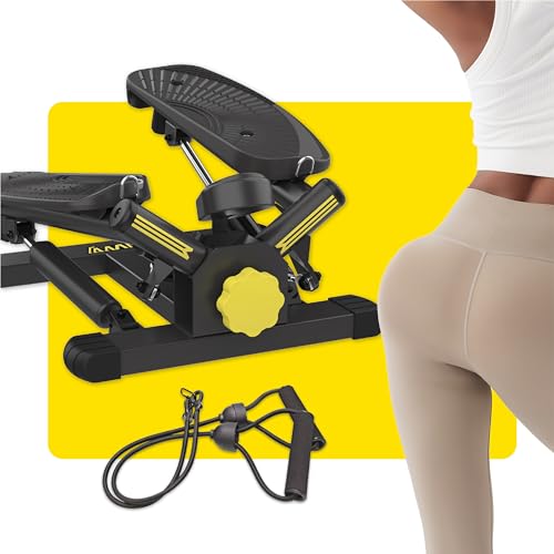 Stepper Machine with Resistance Bands, 300LBS Weight Capacity, Adjustable Step Height Z8354