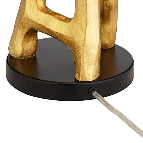 Set of 2 Gold Bamboo Table Lamps X342000