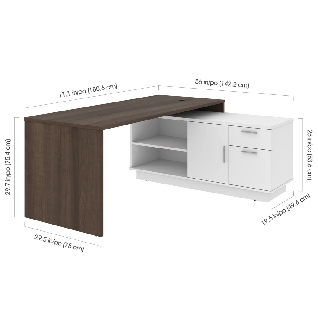 L-Shaped Desk B153