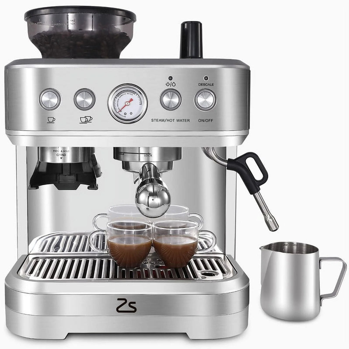 15Bar Stainless Steel Espresso Coffee Machine I474454