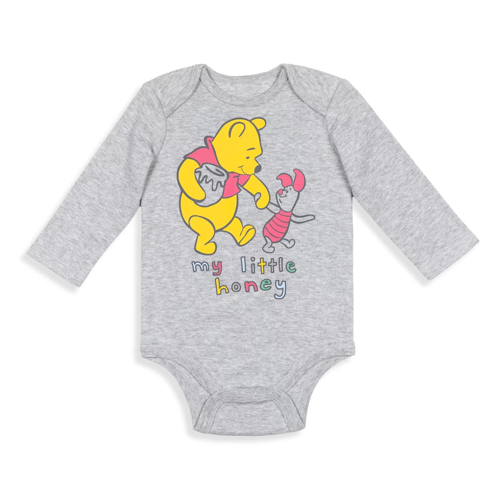 Multicolored 5 Pack Long Sleeve Bodysuits 12 Months W954