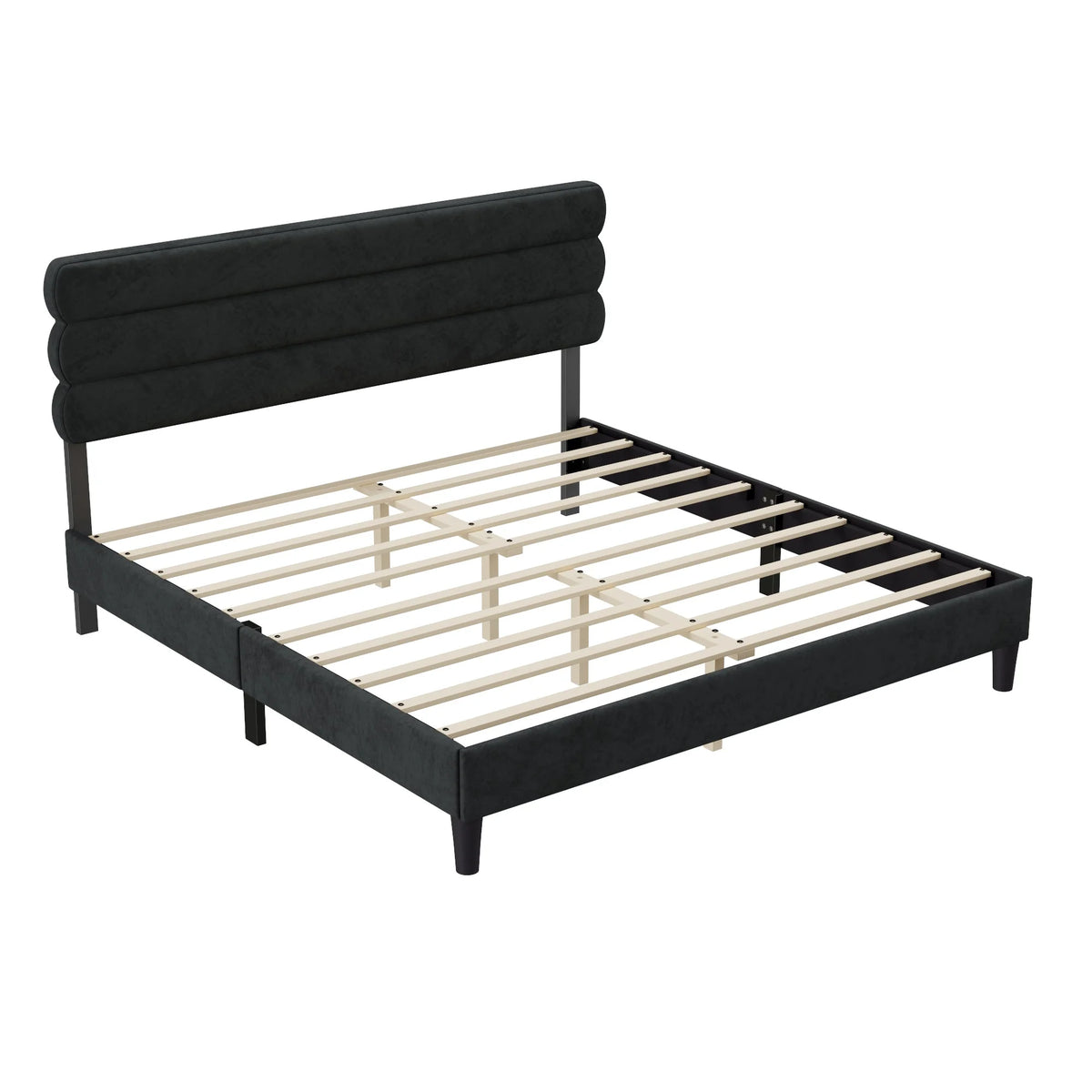 King Size Dark Gray Bed Frame H6388