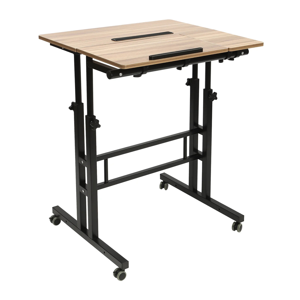 Mobile Stand Up Desk with Wheels Y15231