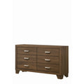 Oak 6-Drawer Composite Wood Dresser Y6323