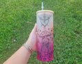 24 oz Mushroom Beer Can Glass G811