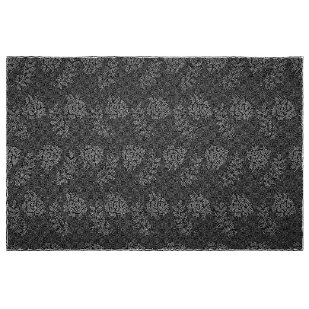 Abstract Faded Boho Vintage Diamond Area Rug F752