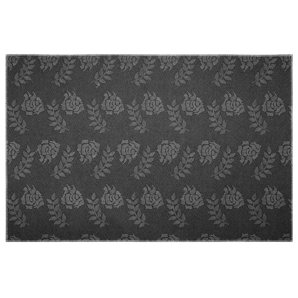 Abstract Faded Boho Vintage Diamond Area Rug F752