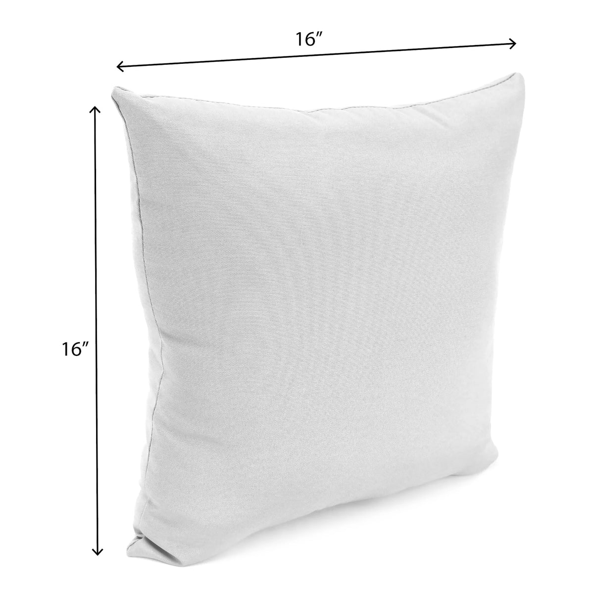 Almond Green Leaves Square Outdoor Throw Pillow 2 Pack I5009