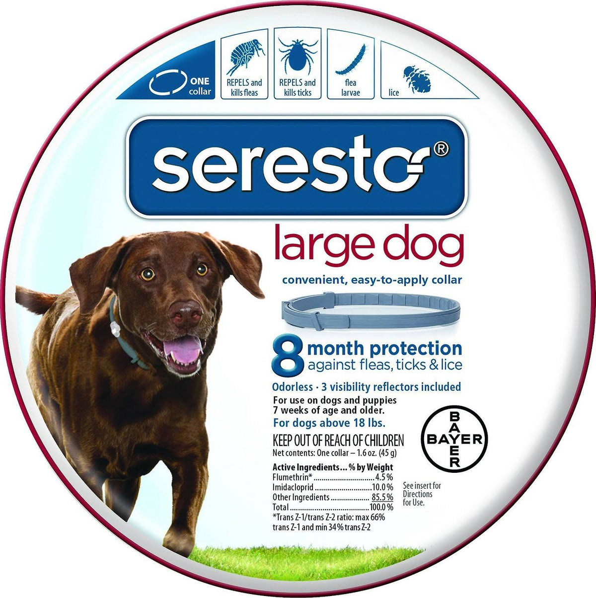 Flea Collar for Large Dogs 2 Pack N568