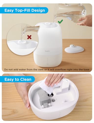 3L Cool Mist Humidifier with Essential Oil Diffuser M898217