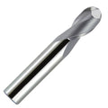 3/4x22 Diameter 2 Flute Uncoated Carbide Ball End Mill C105