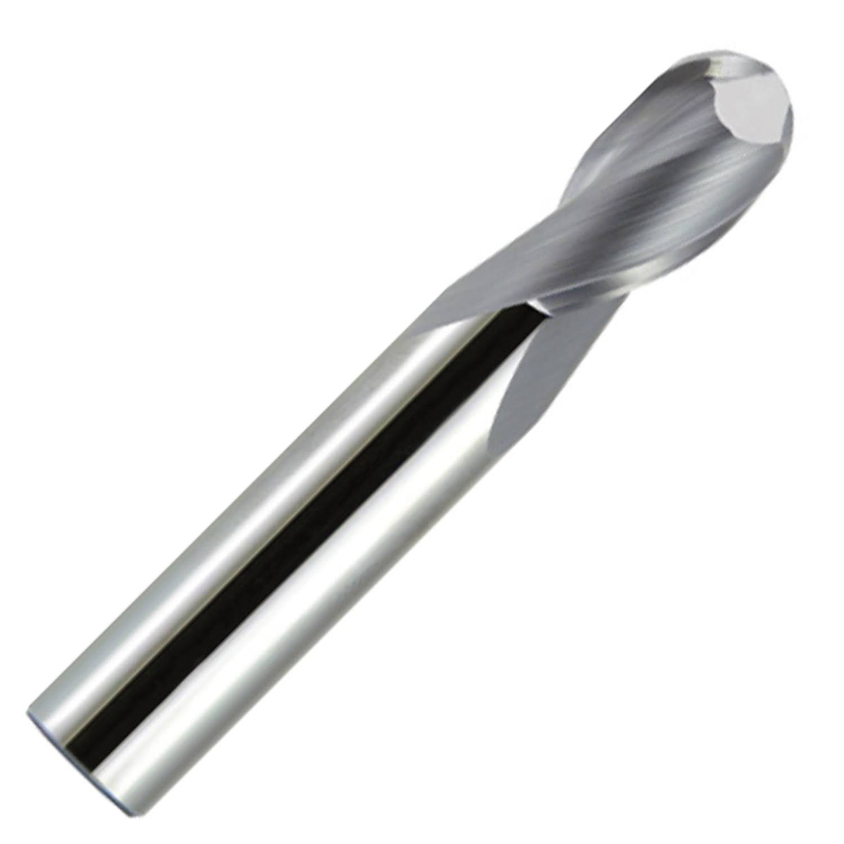 3/4x22 Diameter 2 Flute Uncoated Carbide Ball End Mill C105