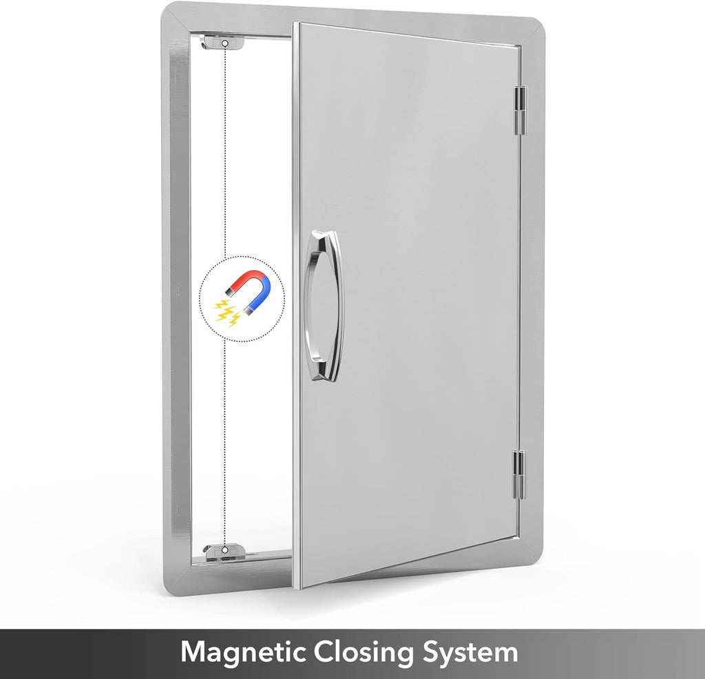 Stainless Steel Single Vertical Access Door Pack of 2 L266