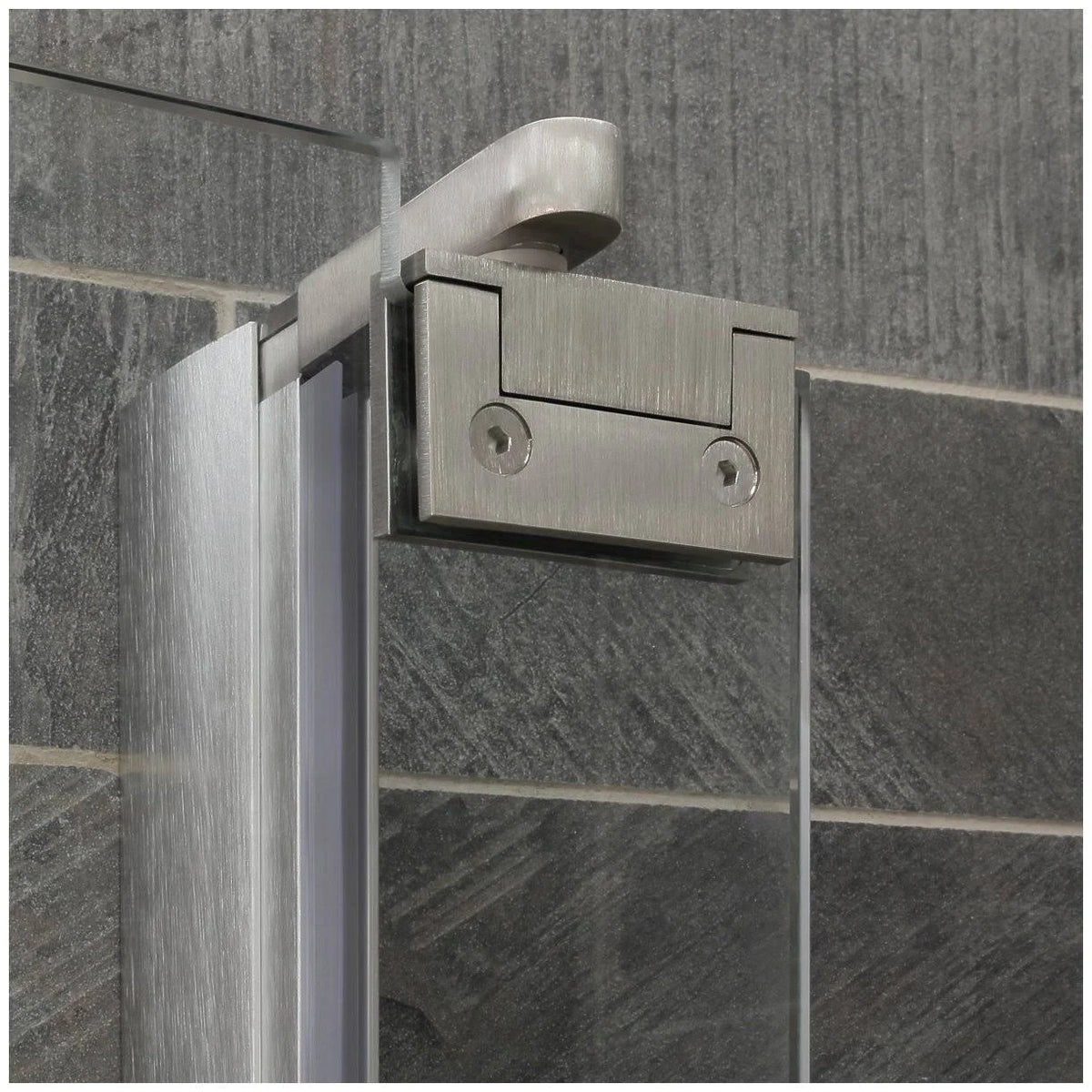 Brushed Nickel Pivot Swing-Out Shower Door T5053