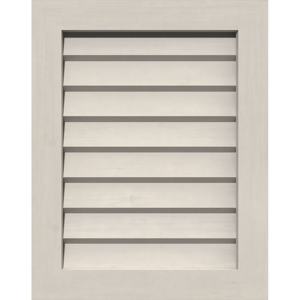 Primed Non-Functional Vertical Gable Vent E78448