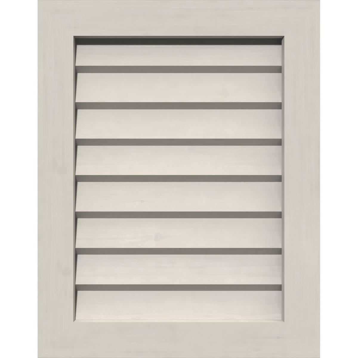 Primed Non-Functional Vertical Gable Vent E78448