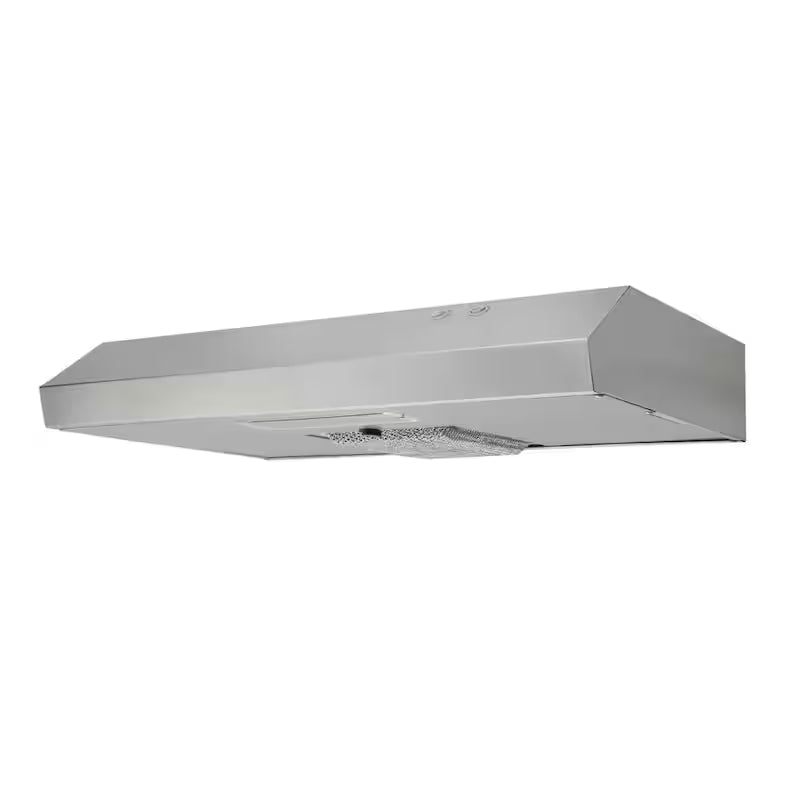 30 in. 240 CFM Convertible Under Cabinet Range Hood in Stainless Steel R809