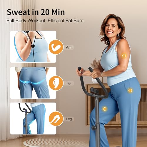 Stepper Machine with Resistance Bands, 300LBS Weight Capacity, Adjustable Step Height Z8354